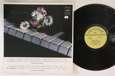 LP Schallplatte SVIATOSLAV RICHTER - E. Grieg Konzert für Klavier und Orchester C100795354 MELODIA 1980 UdSSR Klassisch Gebraucht