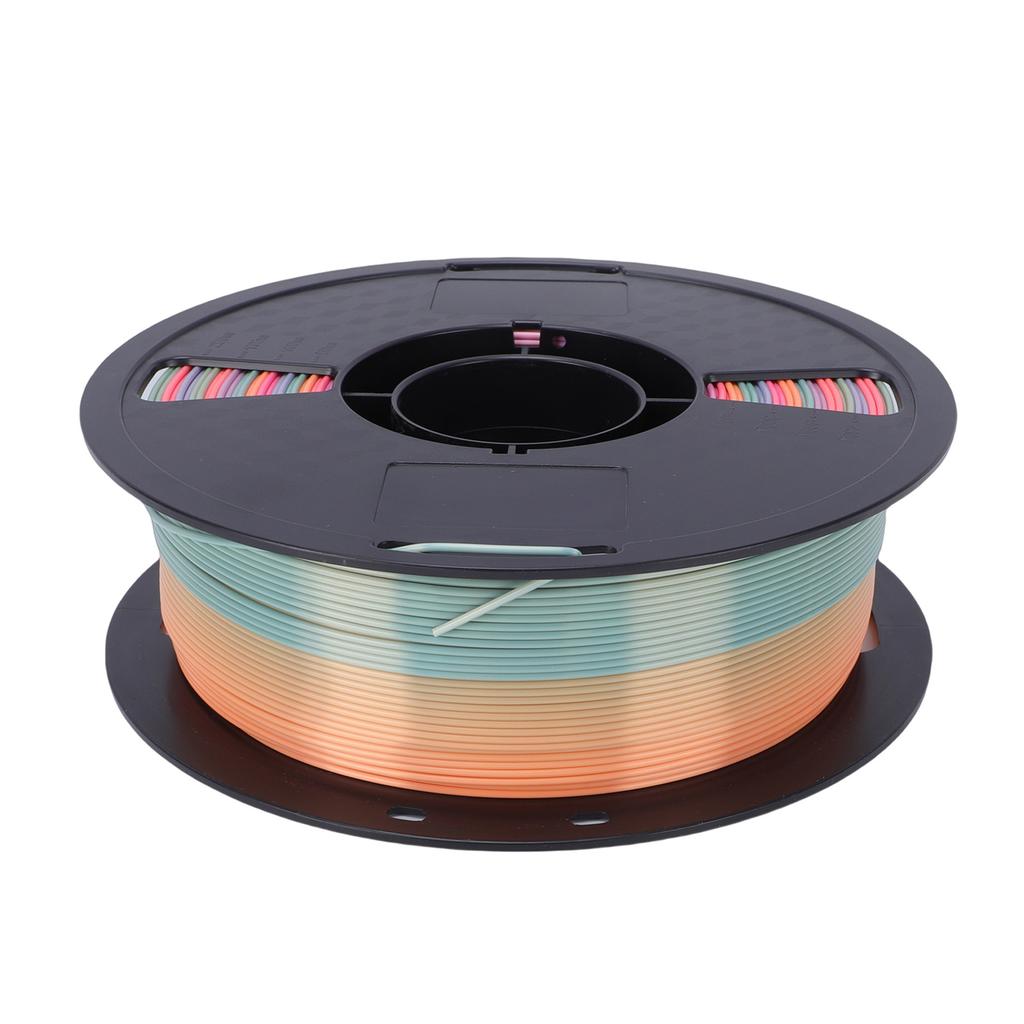 PLA Filament Fit for Bambu Lab 3D Printer Multicolor Gradient Silky 1.75mm 1KG Printing Supplies