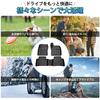 Cartist Floor Mats for Toyota Prius 50 Series 3D Floor Second Row TPE Custom Easy Protective Car Set - Mats, Mats, Waterproof, Anti-Slip,
