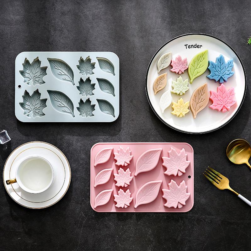 List Silikonová forma Podzimní Silikonová forma Sklizňová Forma na dort Podzimní Javorový list 2 Různé tvary Den díkůvzdání Podzimní Téma Forma