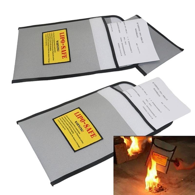 3 Borse Ignifughe Impermeabili - Per Batterie, Documenti E Oggetti Di Valore - Foto 10