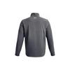 Under Armour Storm Revo Jacket Solid Color Printed Letter Logo Zip Stand Collar Men Jacket Gray 1373407-012