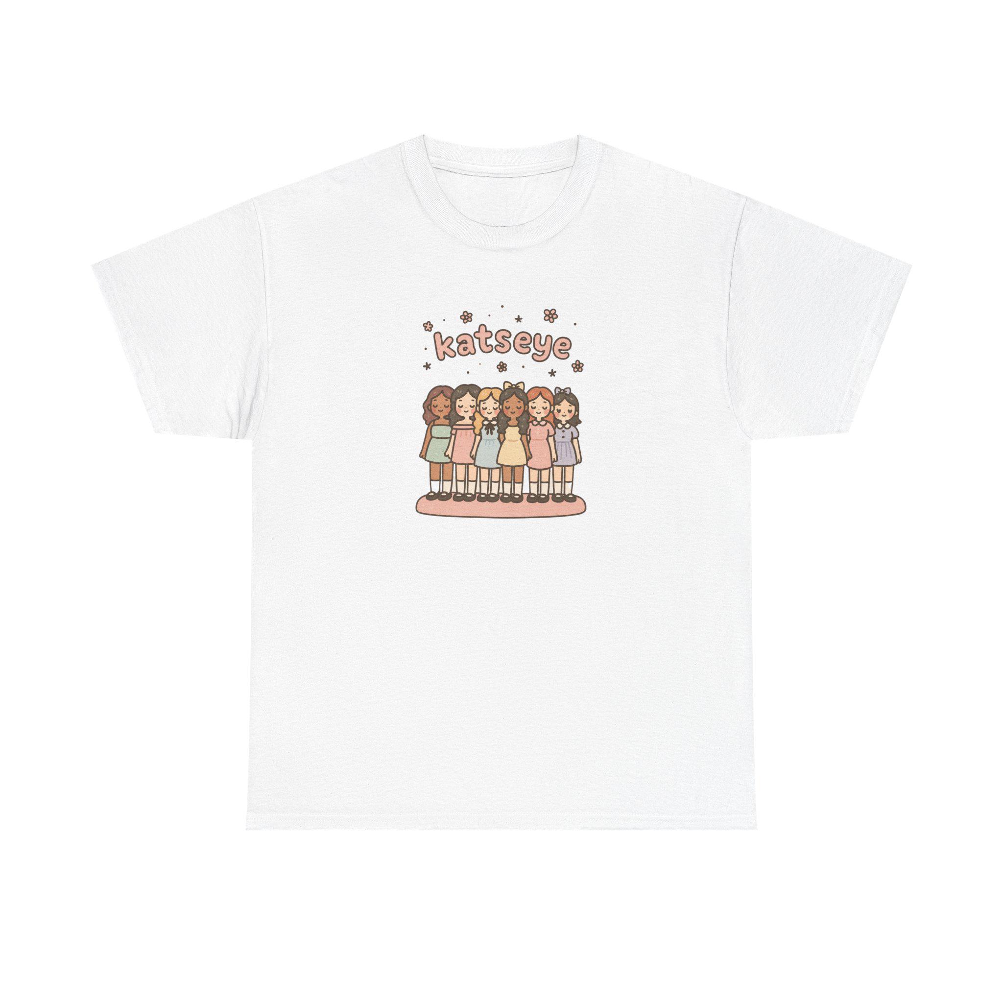 Pattern T-shirt Street Style Unisex Girl Group Men s, Women s, and Children s T-shirts 100