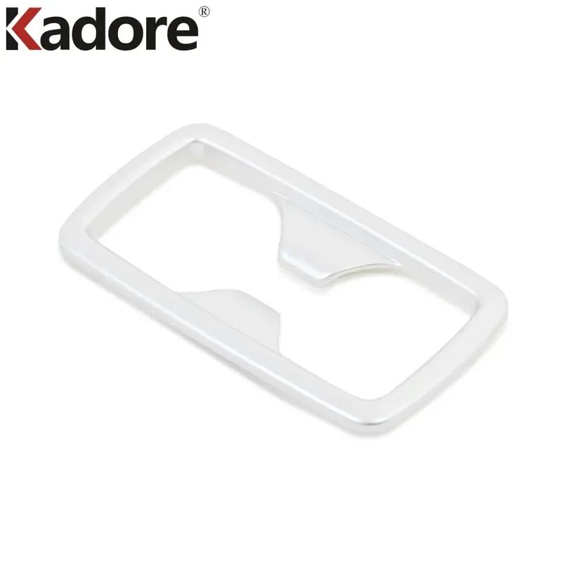 For Toyota RAV4 RAV 4 -   2024 Carbon Fiber Car Rear Seat Water Cup Holder Frame Cover Trim Interior Accessories