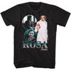 Rosa Parks - Collage - American Classics - Solid Black  Short Sleeve T-Shir