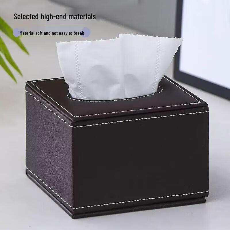 Square Commercial Desktop Tissue Box