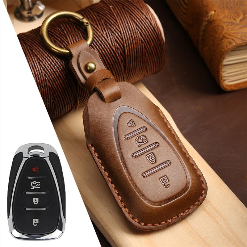 Autosleutelhoes Case Fob Shell Voor Chevrolet Cruze Spark Sonic Camaro Volt Bolt Trax Malibu Captiva Lacetti Aveo 2 3 4 5 Knop