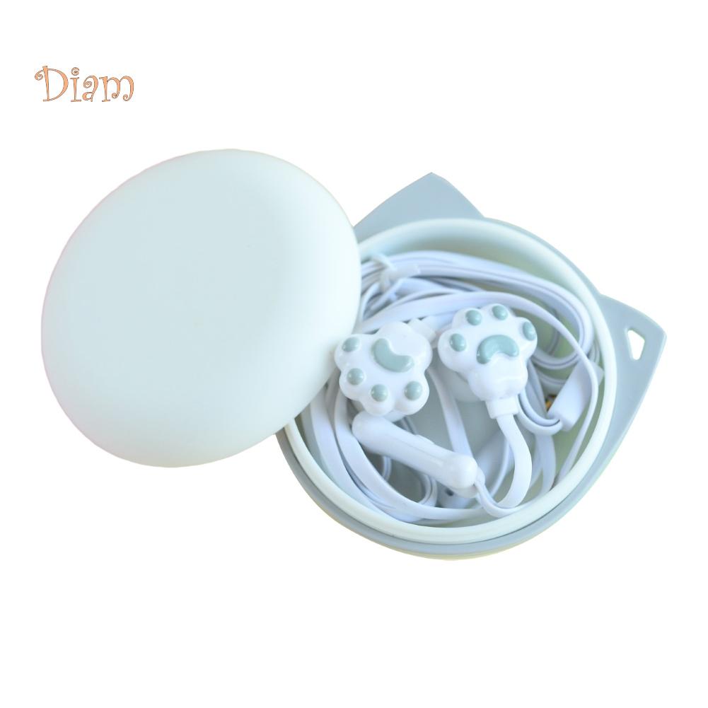 SP Cute Cat Claw 3.5mm Jack Wired In-ear Phone Earphones Headphone