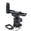 Para X-E1 X-E2 Sistema de Liberación Rápida Placa QR Adaptador de Montaje para Trípode de Cámara Soporte en L Vertical Horizontal Aleación de Aluminio