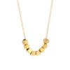 Luxurious Titanium Steel Sugar Necklace Set: Trendy High-End Clavicle Chain with Crushed Silver for Women