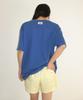 RONRON Rose Rrac Over Fit T Shirt Vintage Blue