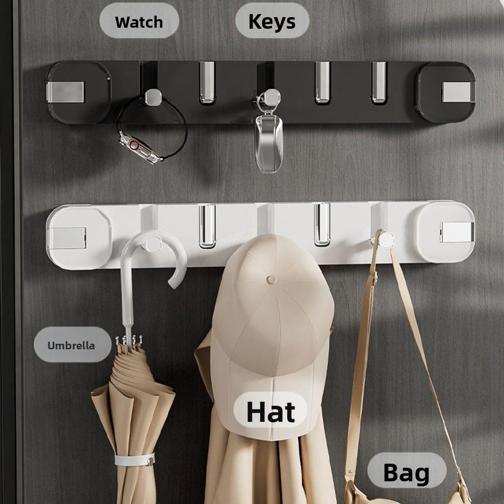 Suction Cup Bathroom Storage Hook Waterproof Detachable Door Back Clothes Hook Moisture-proof Heavy Duty Towels Robe Hook