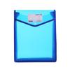 Vertical Snap Button Accordion File Bag - Large Capacity Document Organizer