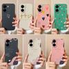 For Redmi Turbo 4 A1 A2 K70 Ultra A4 A5 13 14C 14R Phone Cases Fashion Design Love Heart Pattern Soft Liuqid Silicone Shockproof Shell For Redmi Cover