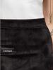 Cross Collection: 2025 Suede High-Waist Slit Skirt - Elegant Mid-Length Hip-Hugging Design for Spring & Autumn