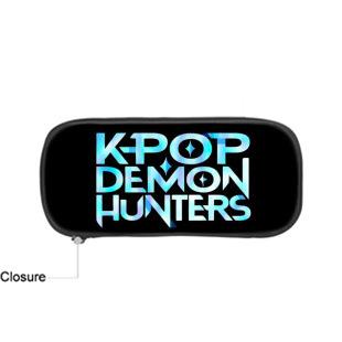 Huntrix Kpop Printing Peripheral Soft Pencil Bag Witch Hunter School Student Pencil Stationery Case