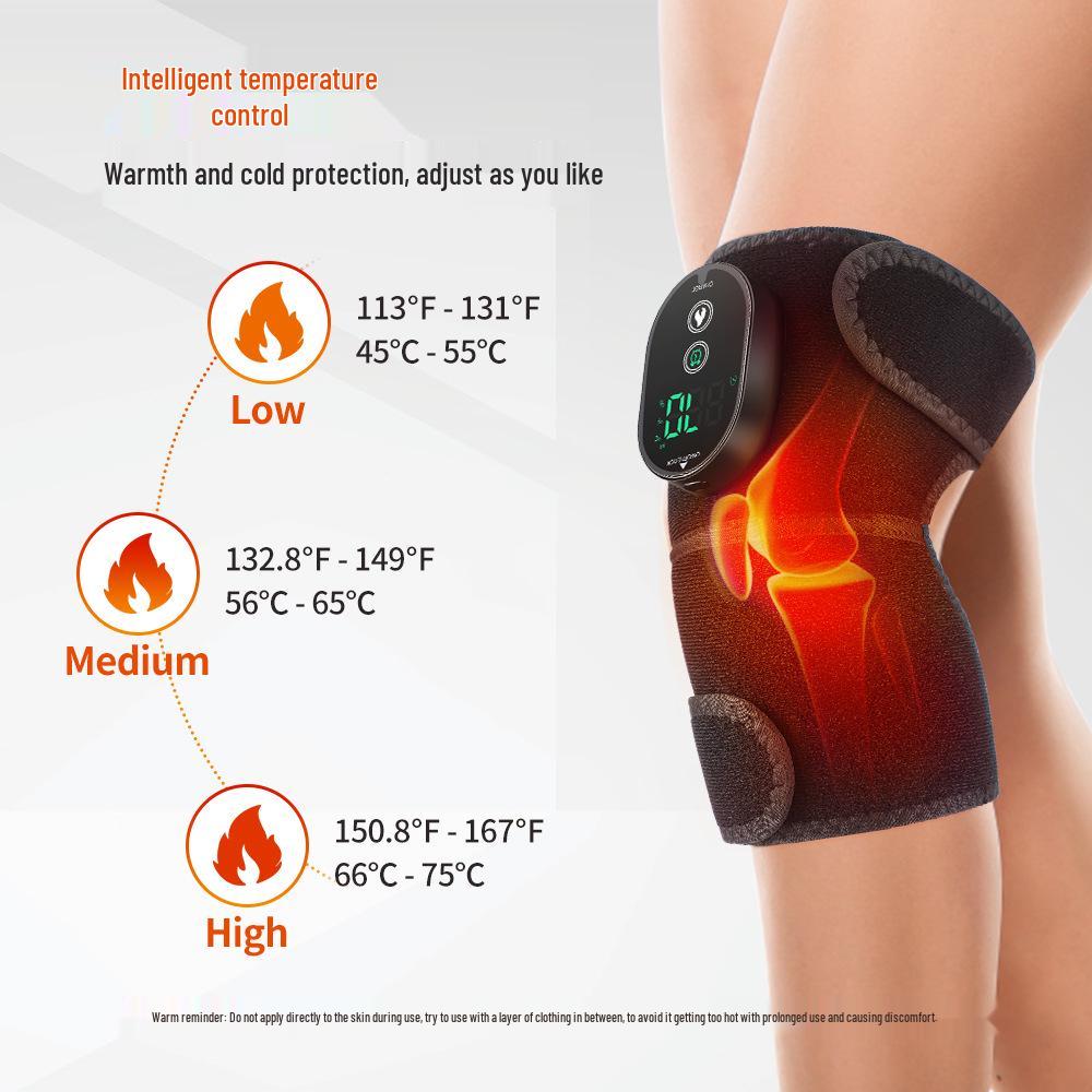 Electric Heating Knee Pads with Timer for Warmth and Pain Relief – Ideal for Knee, Shoulder, and Elbow Therapy