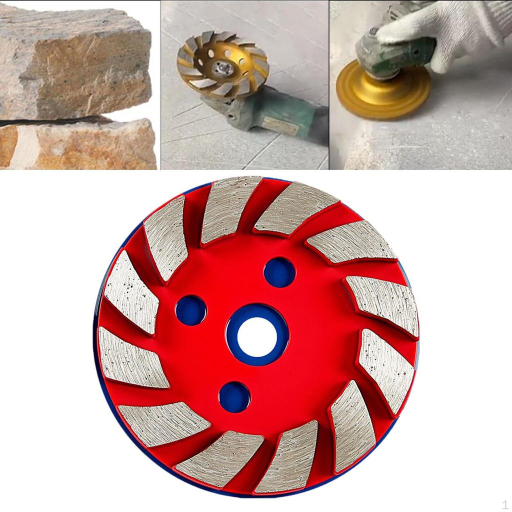 Betong Diamantslipeskive Vinkelsliper Tilbehør Rengjøring Steinflate Rad