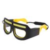 Rechargeable LED Glasses Lamp Dual Beam with Motion Sensor 5 Modes Light Up Headlamp Portable for Outdoor Running