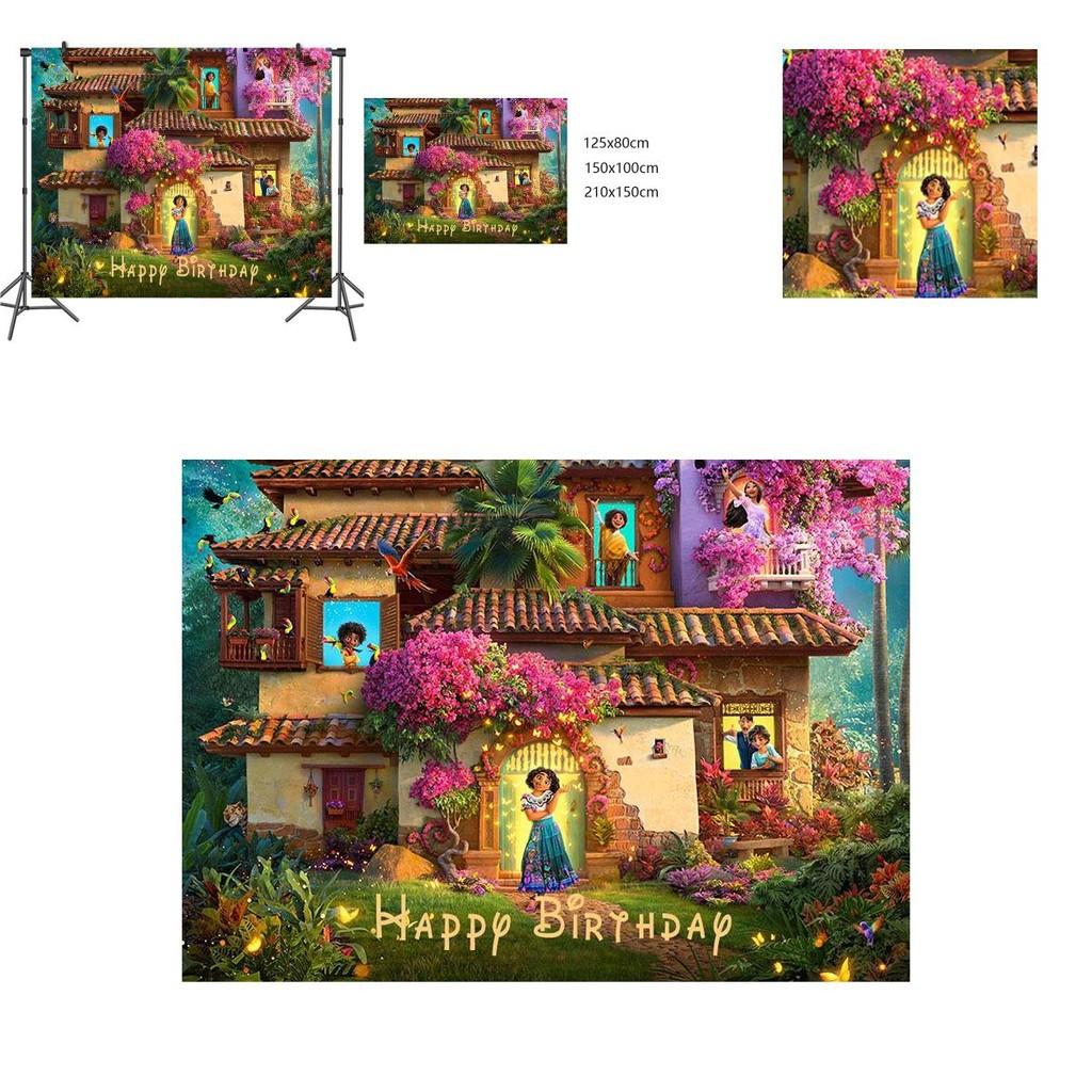 Magic Movie Party Backgrounds With Disney's Encanto Mirabel Backdrop Banner