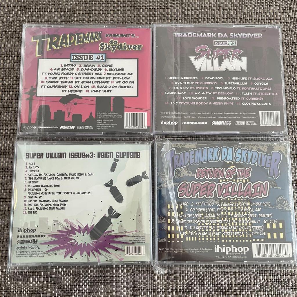 [USED] 4CDTRADEMARK DA SKYDIVER (JET LIFE) Set