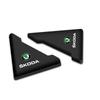 NYDM6 2Pcs Car Door Corner Cover Bumper Collision Anti-scratch Sticker Accessories For Skoda Kodiaq Octavia Enyaq Kamiq Scala Rapid A7