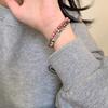 2023 New Chinese Style Stone Beaded Elastic Bracelet for Women - Light Luxury Hand Jewelry