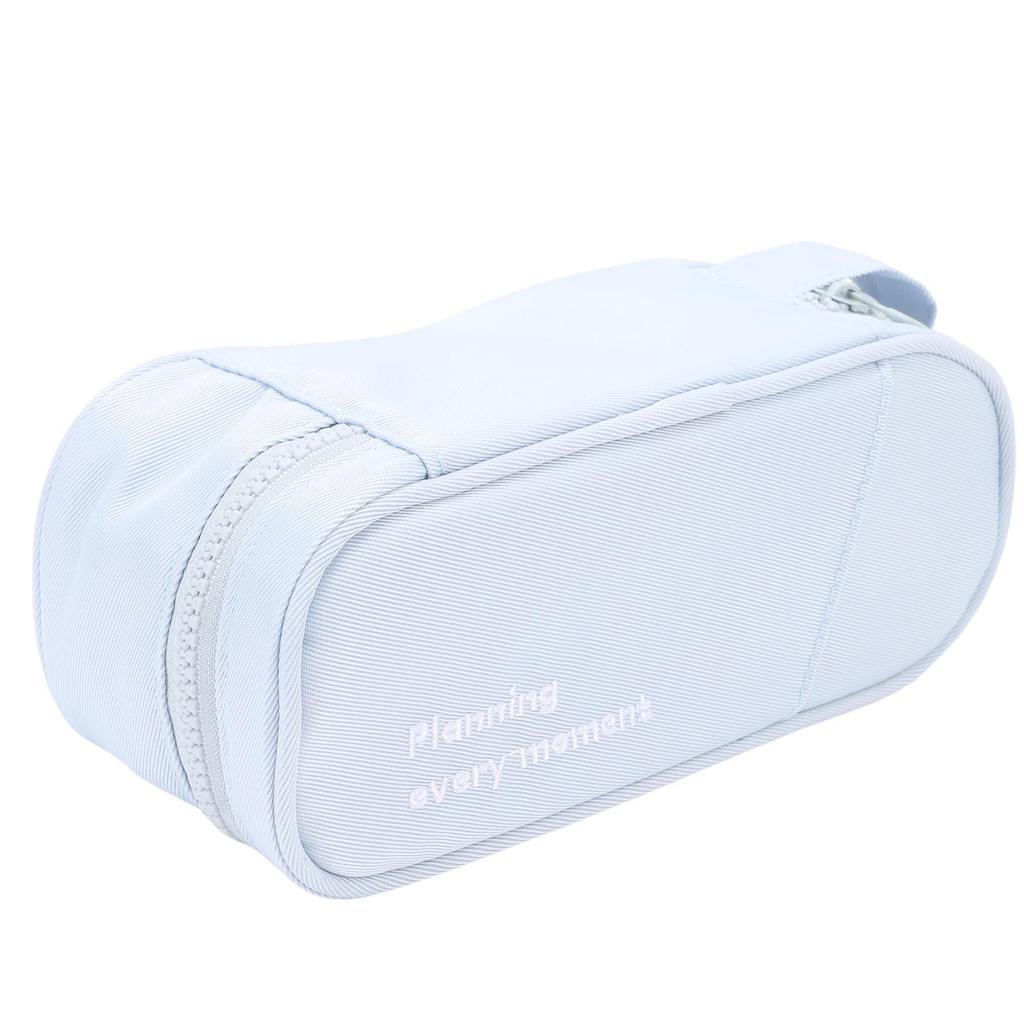 Large Capacity Flip Pen Bag Memory Fabric Vibrant Color Inner Pocket Pencil Holder for School Office Traveling