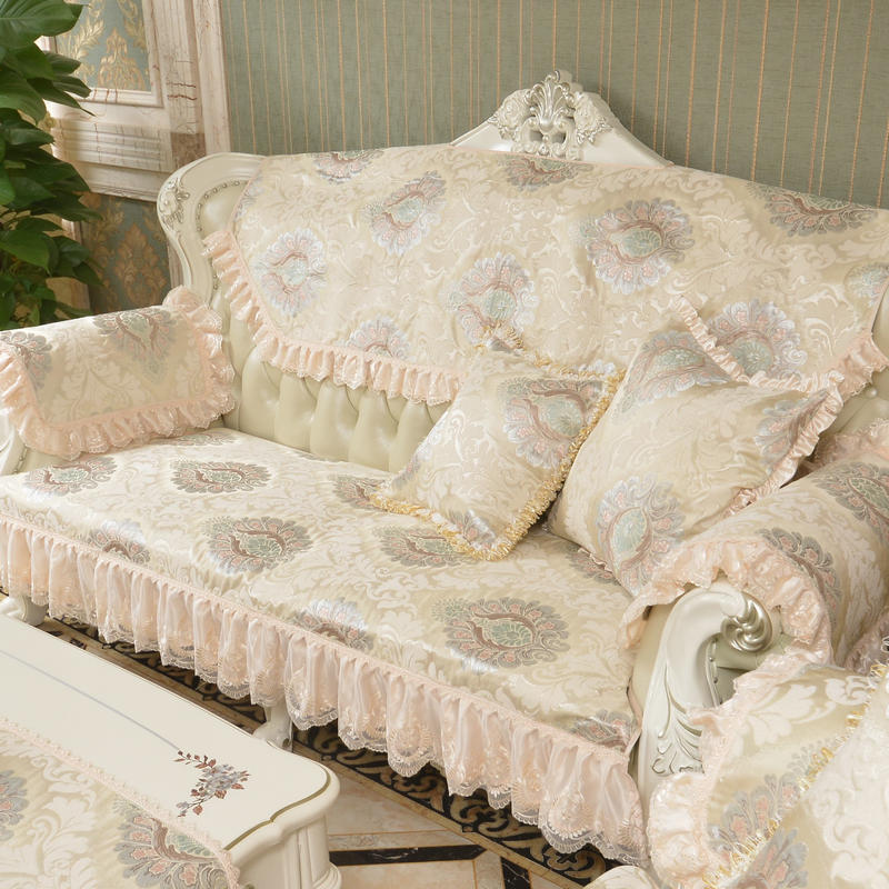 

Европейский чехол на подушку сиденья дивана Четыре сезона Американская принцесса Комбинация 5 90*90cm