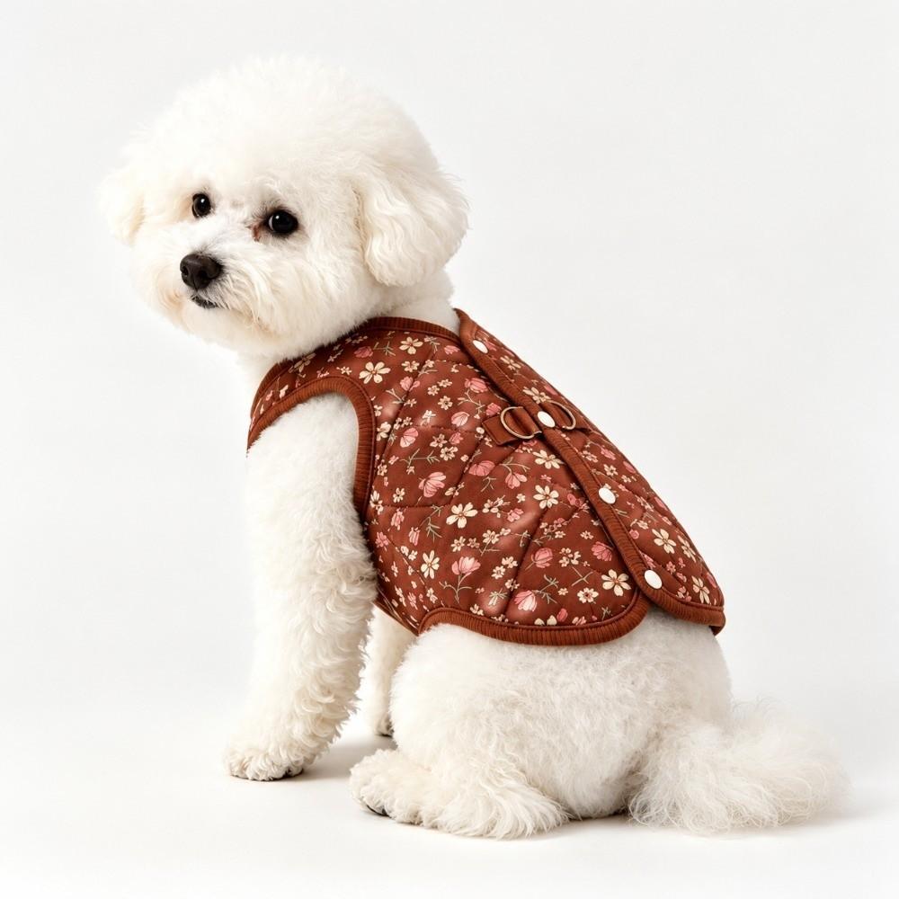 Winter Warm Puppy Plush Vest Cute Teddy Coat Fashion Pet Dog Clothes Pet Supplies