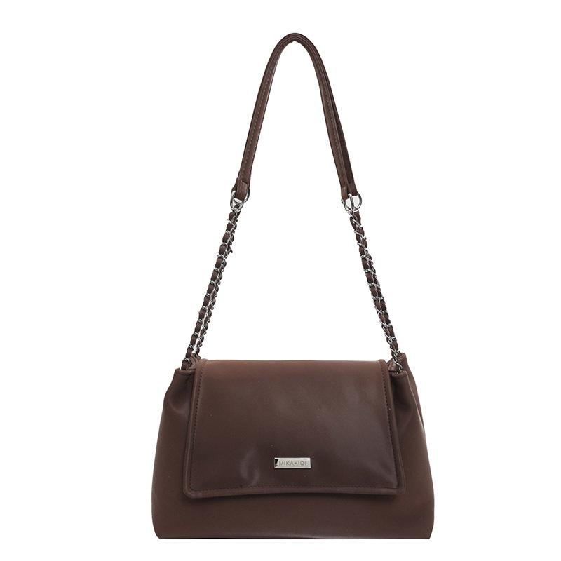 Niche Design Chain Portable Large Bag Women's Bag 2025 New Simple Tote Bag Versatile Shoulder Bag Underarm Bag