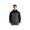 Anta Trainingsserie Colorblock Zip-Up Kapuzenjacke Bequem Atmungsaktiv Vielseitig Dicke Jacke Herrenjacken Basic-Schwarz Rauchschwarz-Grau 152517655R-3
