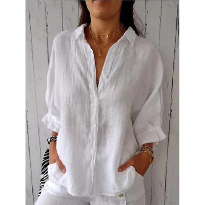 Spring And Autumn New Women'S Versatile Long Sleeve Daily Business Commuter Elegant Comfort Sexy Bottom Shirt Top