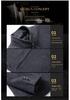 Men's Stand Collar Cotton-Padded Wool Coat – Non-Iron, Fashionable Business Outerwear