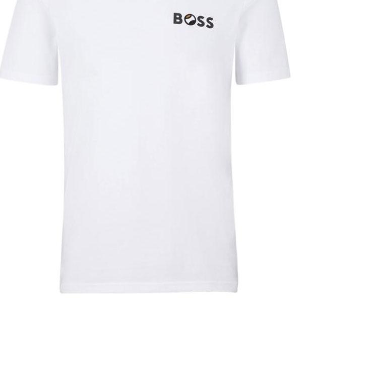 HUGO BOSS SS23 T Shirt Men's White 50489420-100