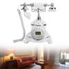 European Style White Embed Rhinestones Vintage Antique Old Telephone Home Landline