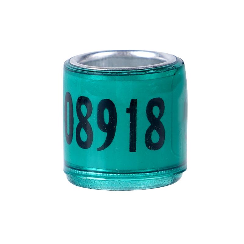 50pcs Pigeon Leg Rings Parrot Foot Rings Bird Leg Rings Pet Animals Plastic Clip Ring Identification Tools With Number Letter