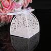 Laser Cut Lace Flower Wedding Candy Box Gift for Guest Birthday Party Decoration Random