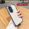 Luxury Plating Glitter Phone Case For Honor 200 100 90 80 70 60 50 Pro 50SE Shockproof Bumper Protector On Honor 200 Pro Cover