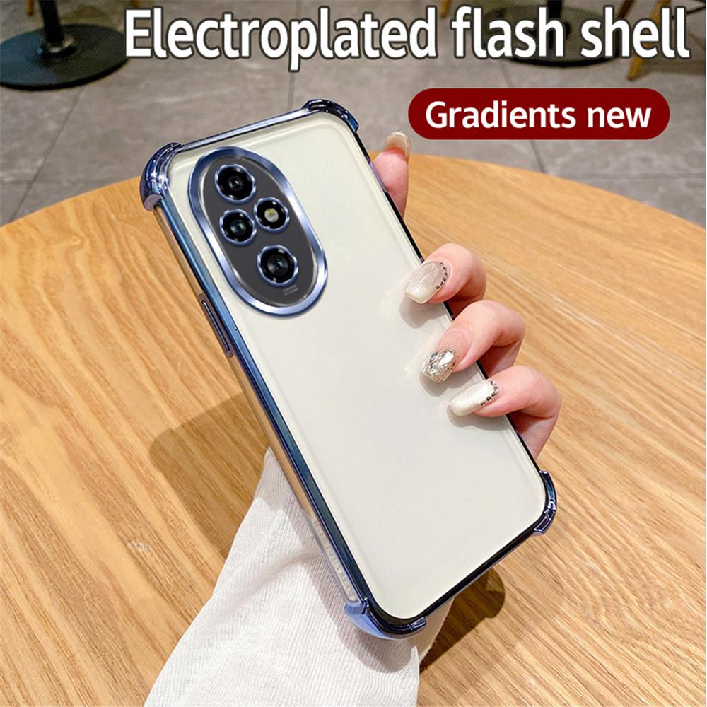 

Роскошный чехол для телефона с блестками и гальваническим покрытием для Honor 200 100 90 80 70 60 50 Pro 50SE Противоударный бампер-протектор на Honor 200 Pro Чехол For Honor 50 SE