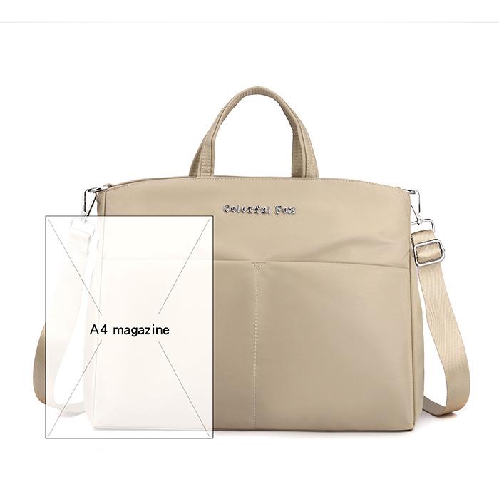 New Women's Large Capacity Handbag Fashion Trend Shoulder Crossbody Bag Computer Bag
