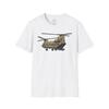 CH-47 Chinook Helicopter T-Shirt | Heavy Lift Military Aircraft Tee | Army Gift