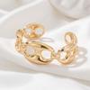 Hot-selling Stainless Steel Pig Nose Bracelet In Europe and the United States 18K Non-fading Titanium Steel C-shaped Simple Personalized Stacked Jewel
