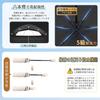 YONIKO Folding Automatic Shape Folds in 3 Suitable for Sunny and Rainy Cools Down to UV Folding with Hook and Storage UV Sunburn Prevention x Parasol,