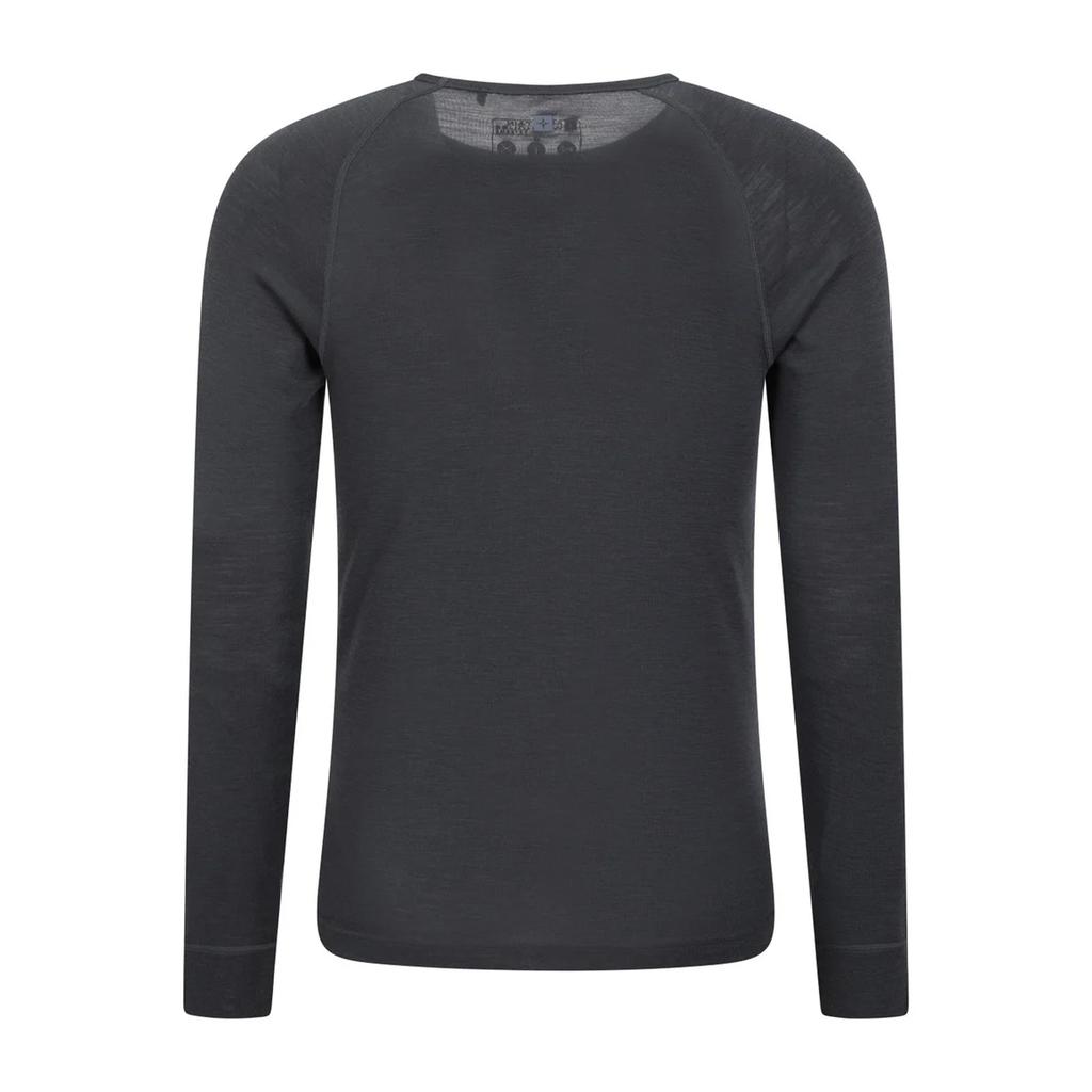 Mountain Warehouse Męska koszulka termiczna z wełny merynosów