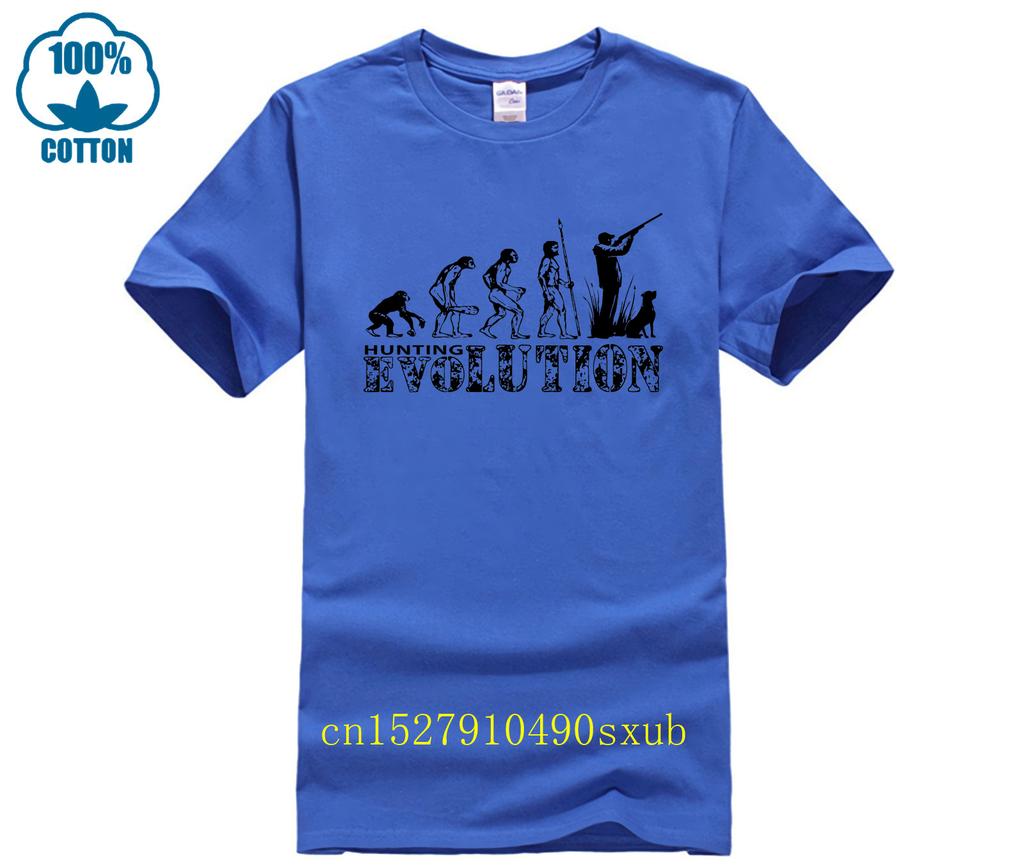 Hunt Ing Evolution Mens Funny Tshirt Hunt Hunter Clay Shooting Target Gun New T Shirts Funny Tops Tee New Unisex Funny