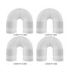 Duct Extension Pipe 130/150mm Telescopic Flexible Air Conditioner Exhaust Hose Accessories Vent Hose for Mobile Air Conditioning