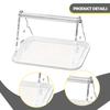 Tabletop Bird Perch Portable Desktop Parrot Training Perch Cage Accessories for Macaw Finch Parakeet Pet Supplies