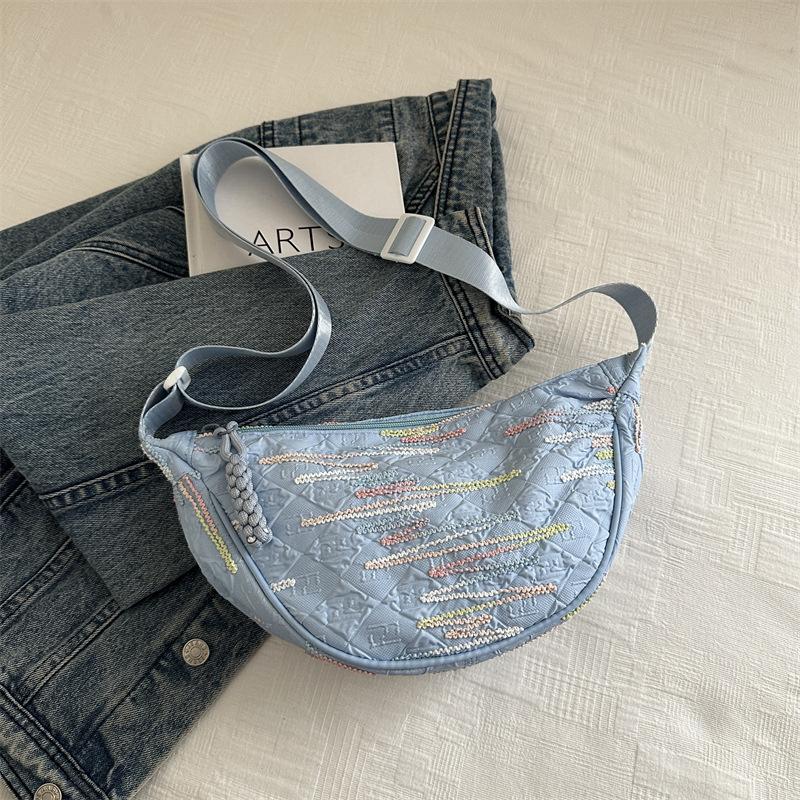 Crossbody Bag Women's New Fashionable Girl Small Bag Popular One-shoulder Dumpling Bag