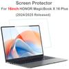 For 16Inch HONOR MagicBook X16 Plus 2024 2025 Screen Protector Scratch-proof Clear 0.3MM HD 9H NoteBook Tempered Glass 4